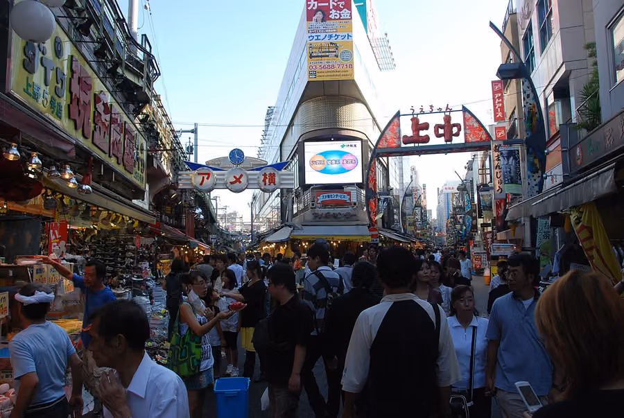 Guía de comida callejera en Tokio: Tsukiji, Ameyoko, Asakusa, Yanaka y más