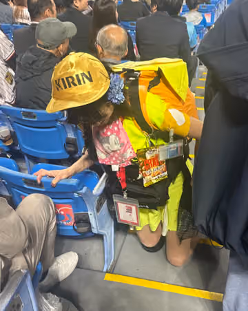 Vendedores de cerveza