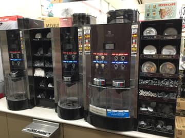 セブン-イレブンのコーヒーマシン