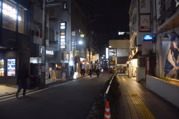 Shimokitazawa at night