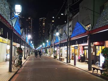 Calle del monja de Tsukishima