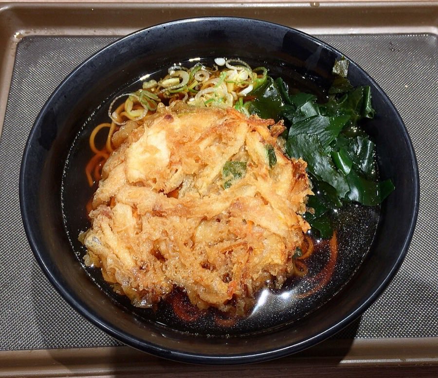 Soba y udon con tempura