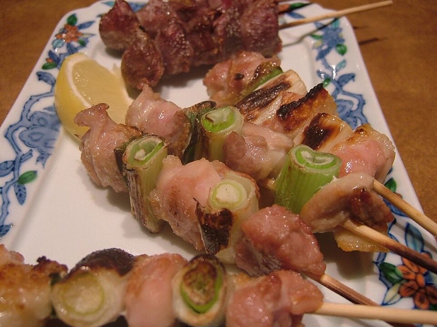 蔥雞肉串